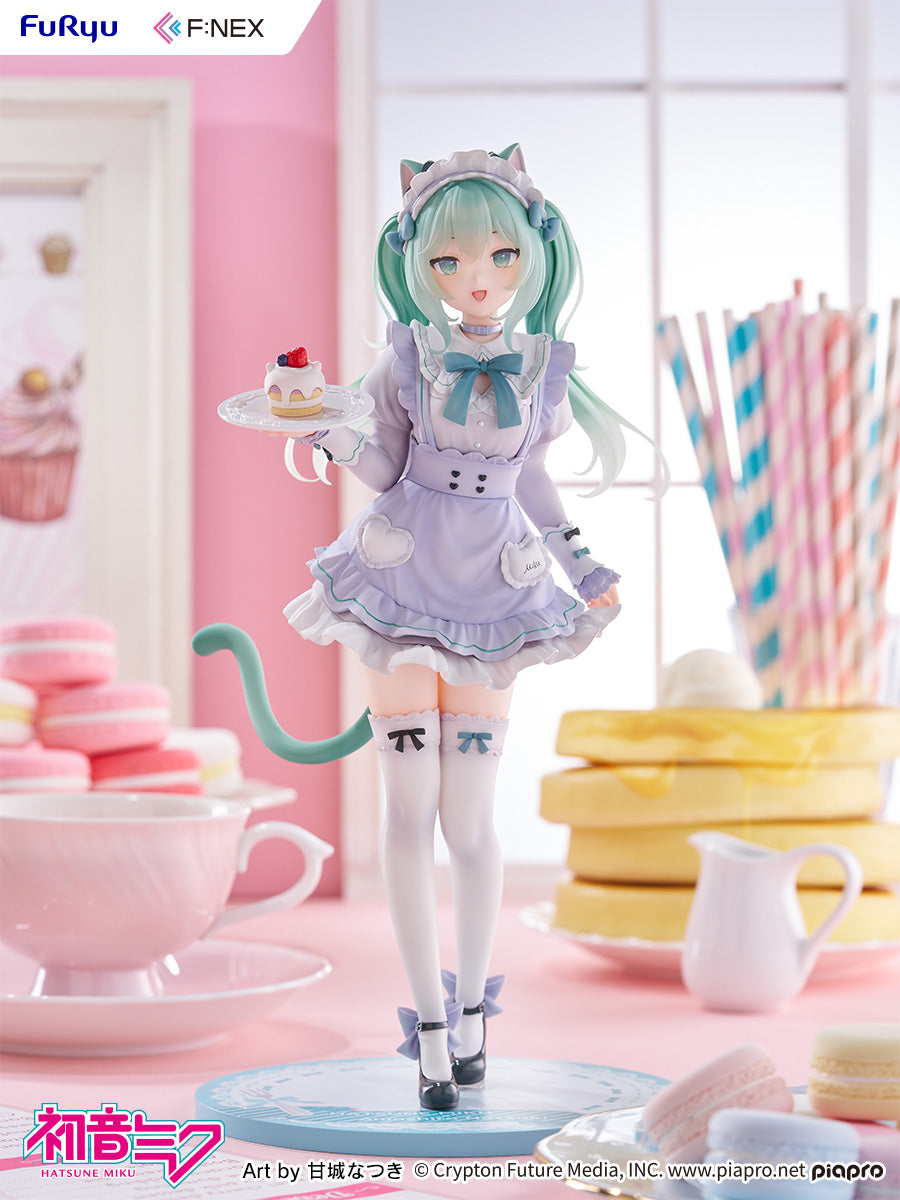 F:NEX: Hatsune Miku X Amagi Neko -  Cat Ear Maid Outfit 1/7 Scale Figure