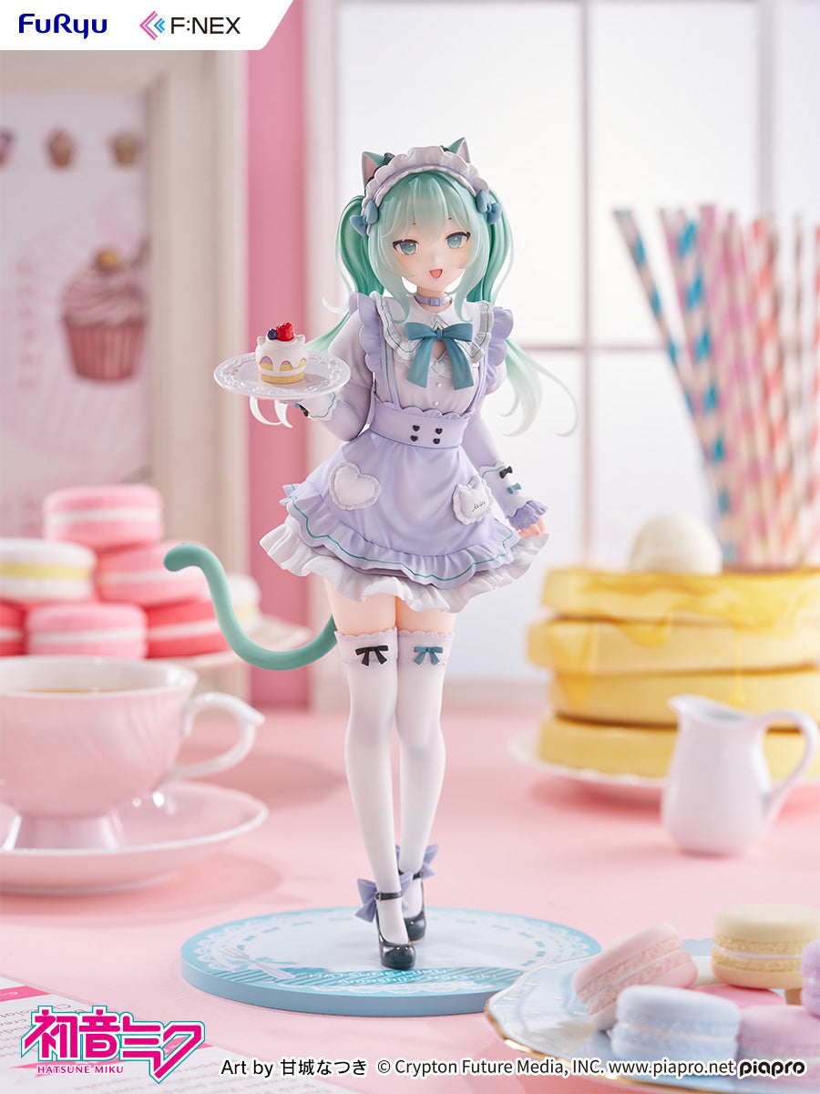 F:NEX: Hatsune Miku X Amagi Neko -  Cat Ear Maid Outfit 1/7 Scale Figure