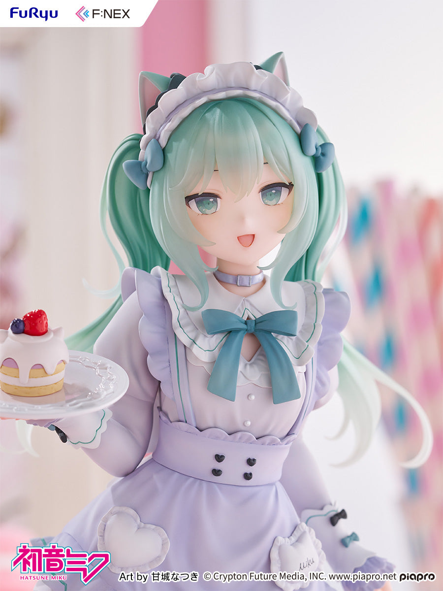 F:NEX: Hatsune Miku X Amagi Neko -  Cat Ear Maid Outfit 1/7 Scale Figure