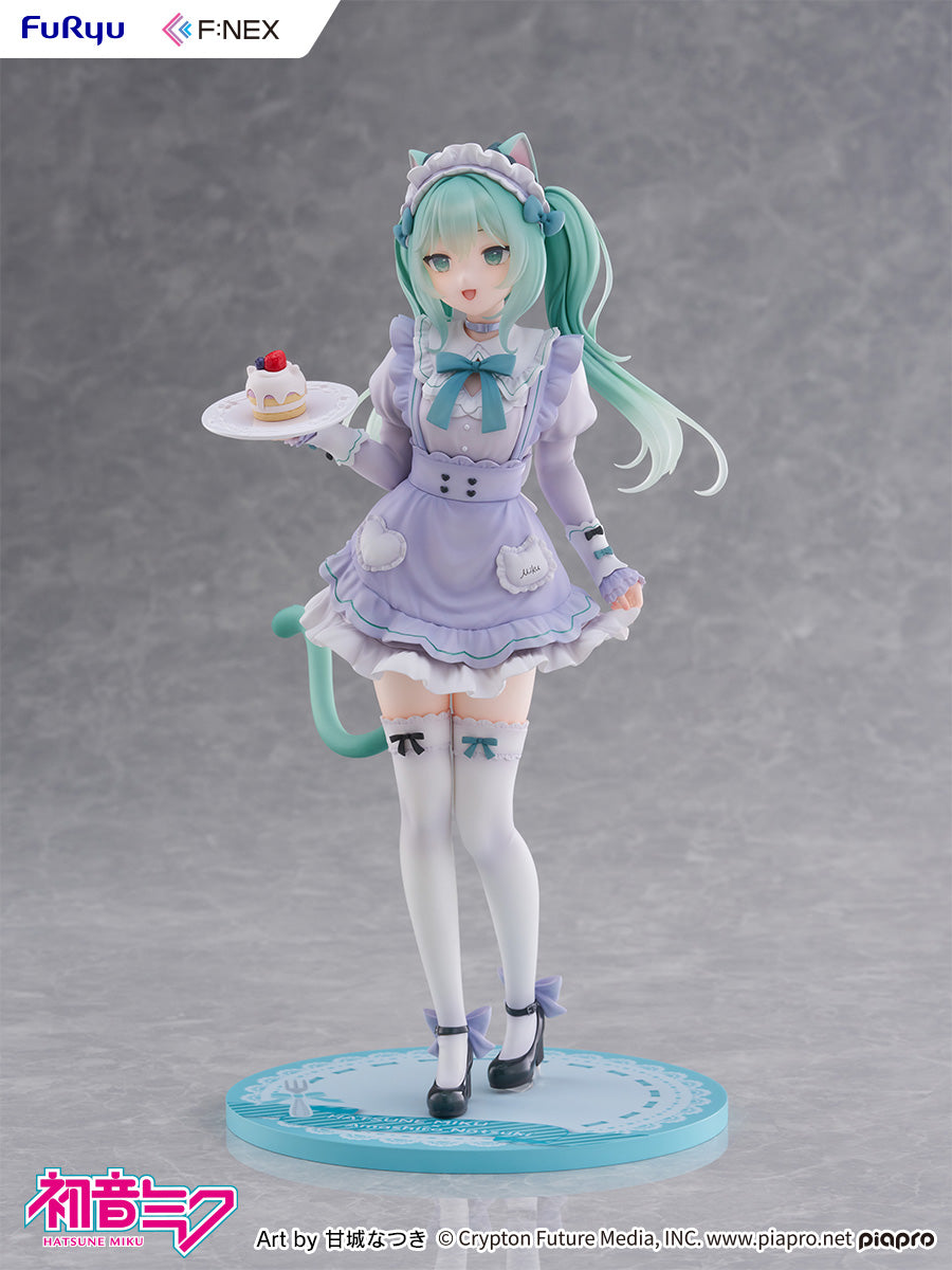 F:NEX: Hatsune Miku X Amagi Neko -  Cat Ear Maid Outfit 1/7 Scale Figure