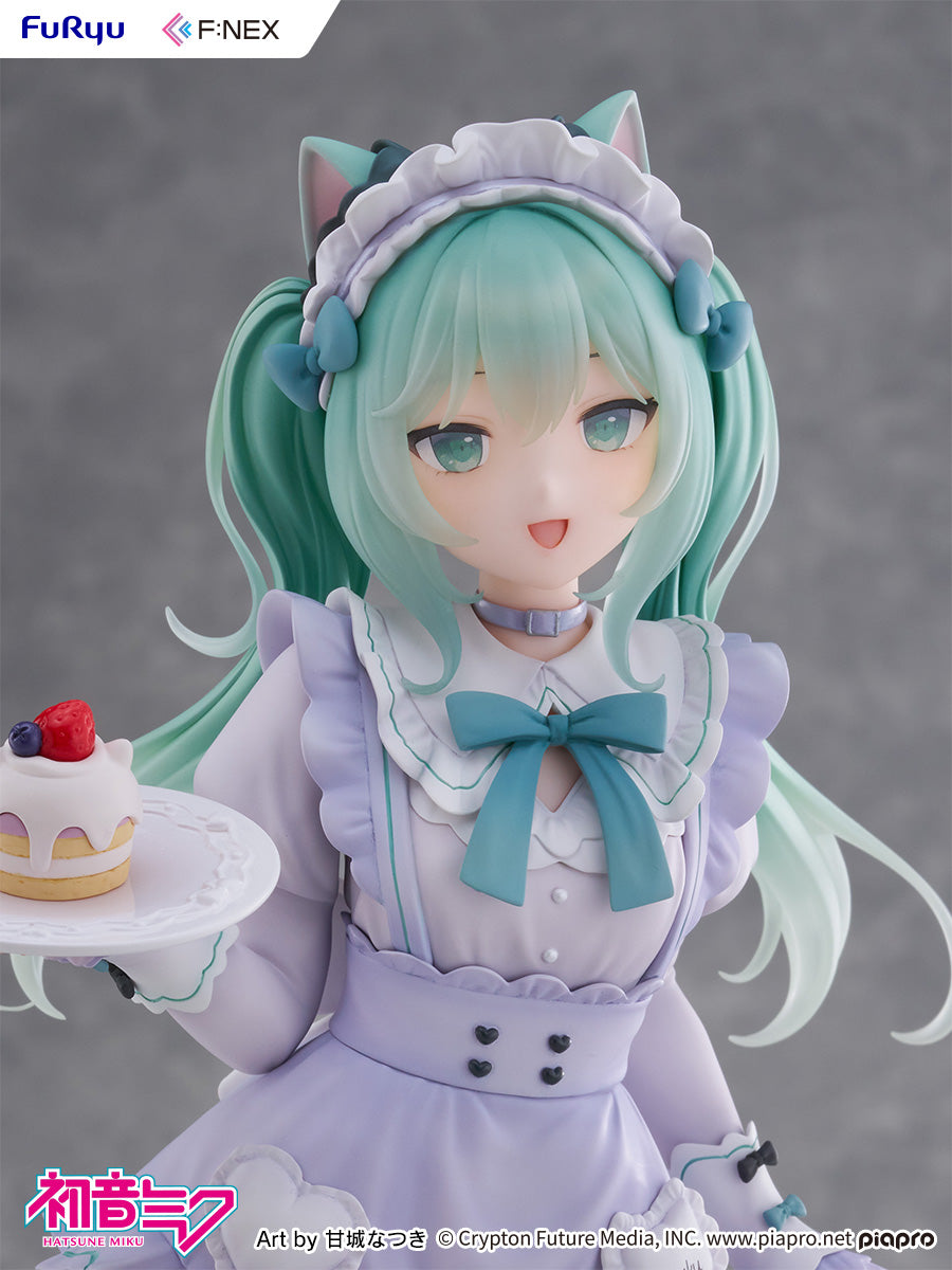 F:NEX: Hatsune Miku X Amagi Neko -  Cat Ear Maid Outfit 1/7 Scale Figure