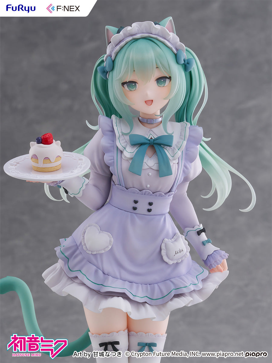 F:NEX: Hatsune Miku X Amagi Neko -  Cat Ear Maid Outfit 1/7 Scale Figure